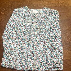 Hanna Andersson shirt, floral. Size: 140